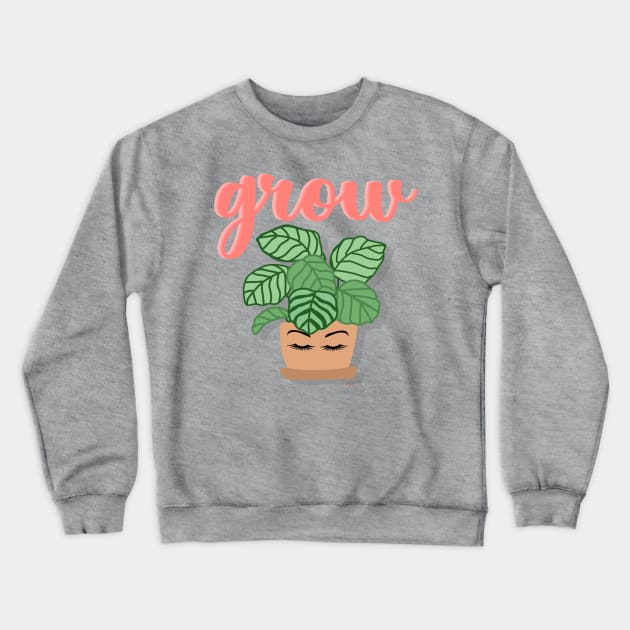 Grow Crewneck Sweatshirt by Somethin From Syd